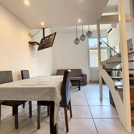 Appartement Duplex 6 A 7 Personnes, 100 M Des Plages Du Midi,